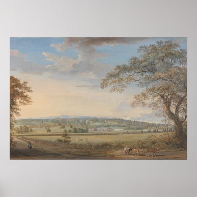 Affiche Vue des imprimantes à Boxley, Kent (Devant)