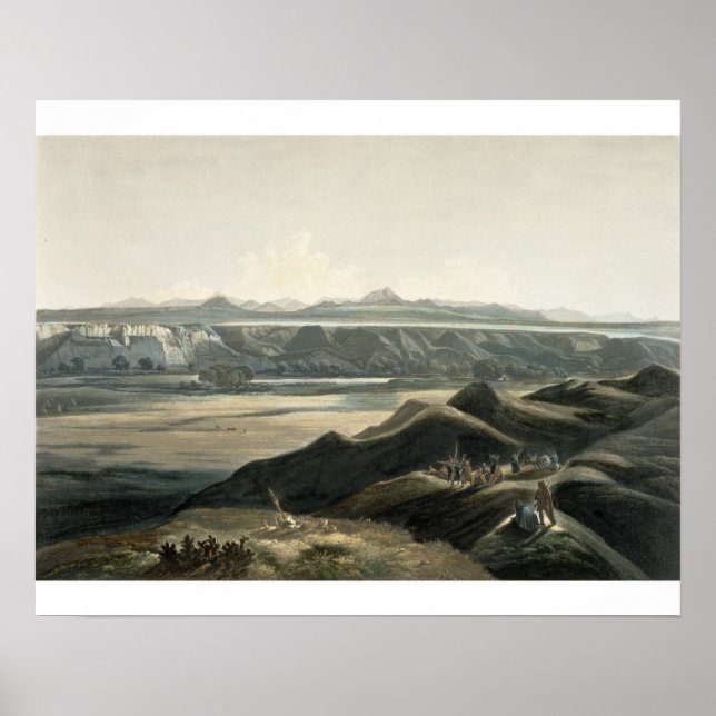 Affiche Vue des Rocheuses, plaque 44 du volume (Devant)