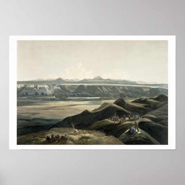 Affiche Vue des Rocheuses, plaque 44 du volume (Devant)