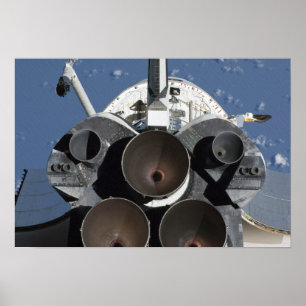 Affiche Vue des trois moteurs principaux