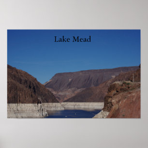 Affiche Vue du barrage Hoover 2016