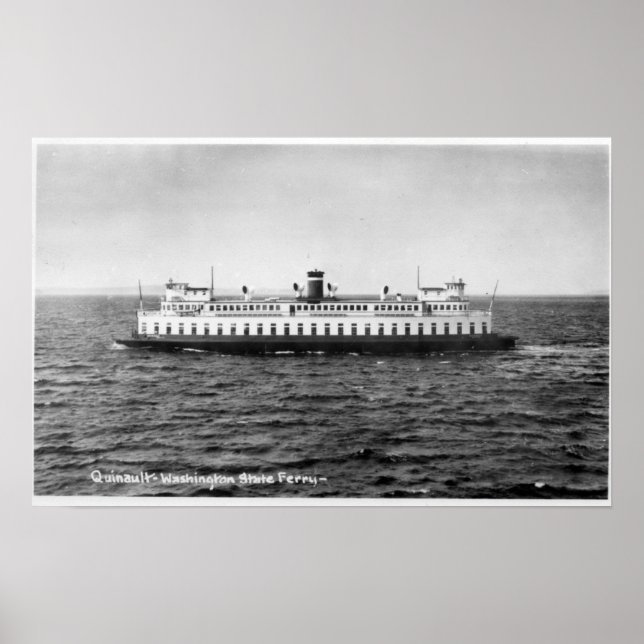 Affiche Vue du Ferry Quinault (Devant)