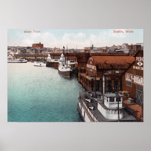 Affiche Vue du front de mer (Devant)