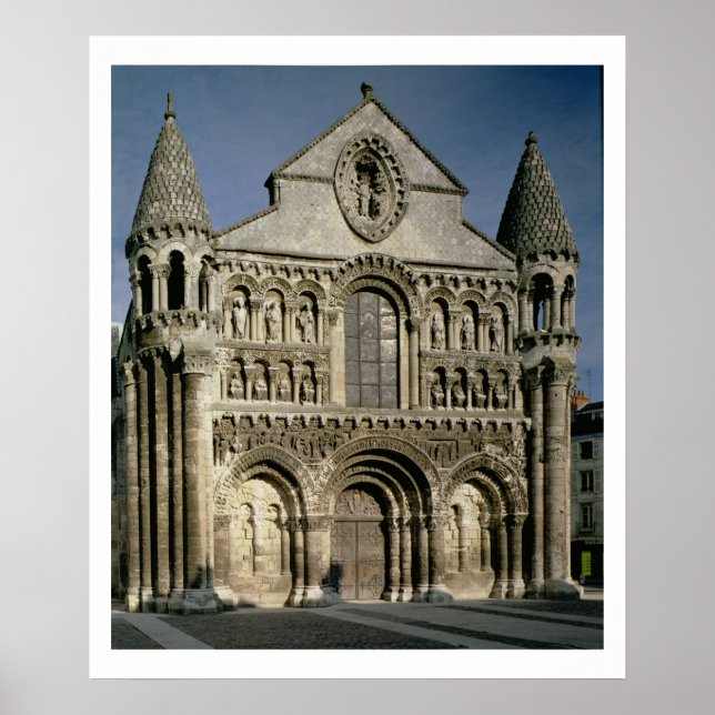 Affiche Vue du front ouest (photo) (Devant)