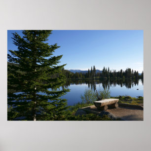 Affiche Vue du lac Sprague