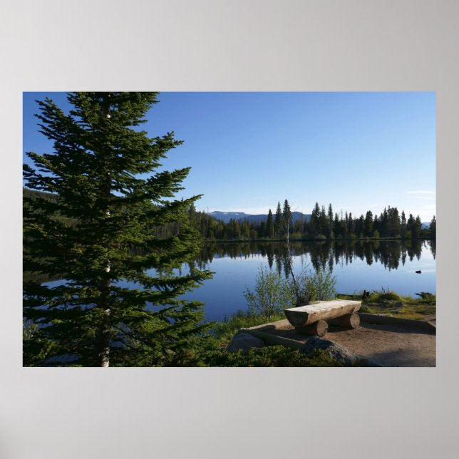 Affiche Vue du lac Sprague (Devant)