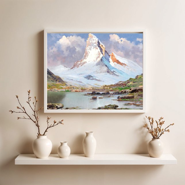 Affiche Vue du Matterhorn (Créateur téléchargé)