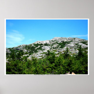 Affiche Vue du Mont Monadnock