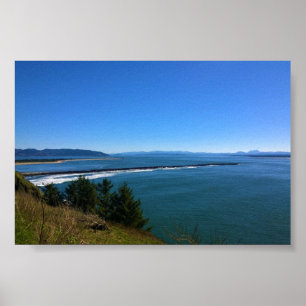 Affiche Vue du phare de Cape Disnomination, WA