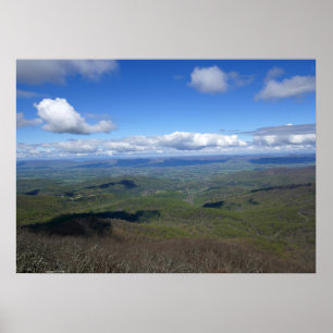 Affiche Vue du rocher de Mary