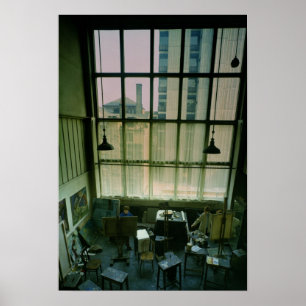 Affiche Vue d'un studio, établie 1897-99