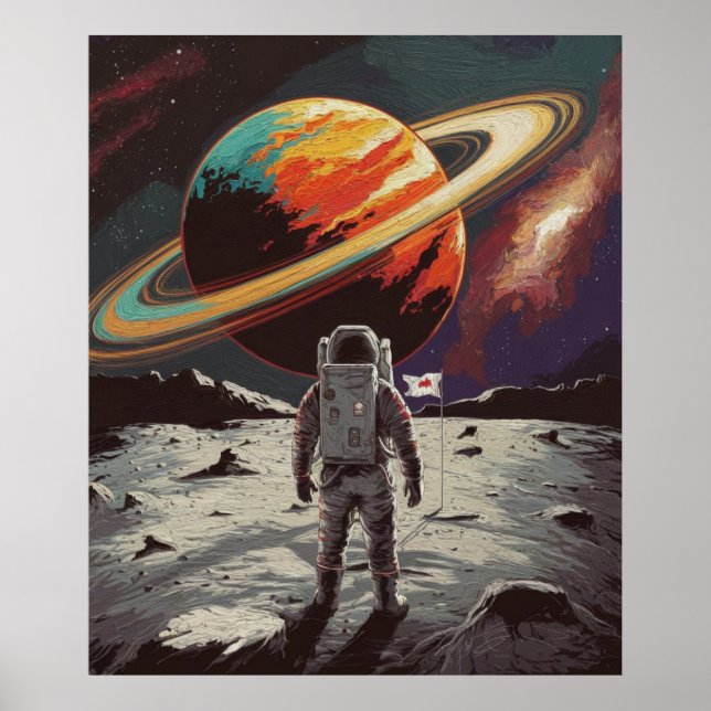 Affiche Vue d'une autre planète (Devant)