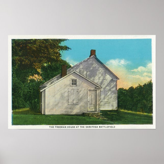 Affiche Vue extérieure de la maison Freeman (Devant)