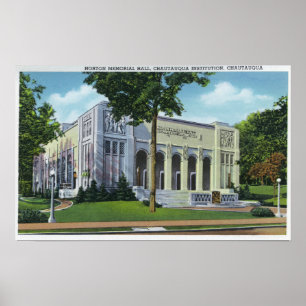 Affiche Vue extérieure de la salle commémorative Norton