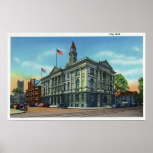 Affiche Vue extérieure de l'hôtel de ville 3
