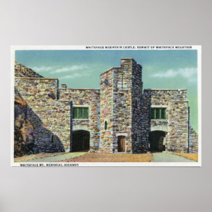 Affiche Vue extérieure du château de Whiteface Mt