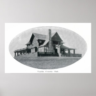 Affiche Vue extérieure du club national de Topeka