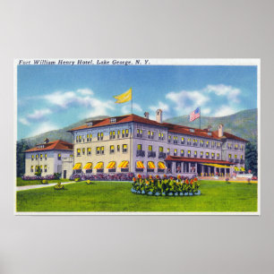 Affiche Vue extérieure du Fort William Henry Hotel
