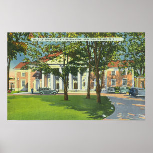 Affiche Vue extérieure du Hall des ressorts