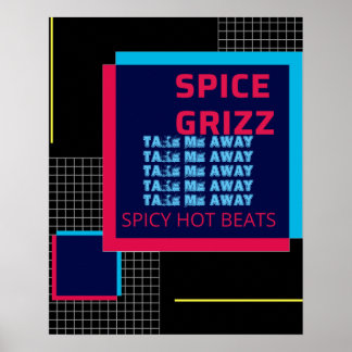 Affiche Vue Grille GRIZZ ÉPICES