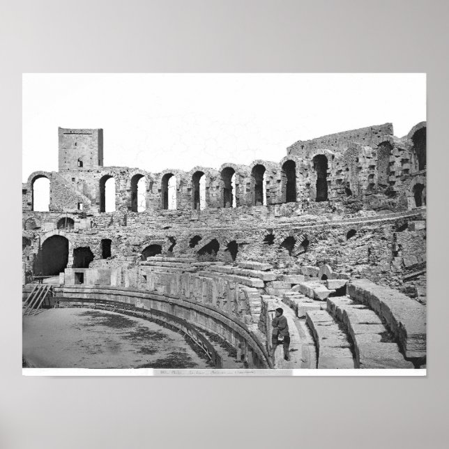 Affiche Vue intérieure de l'amphithéâtre (Devant)