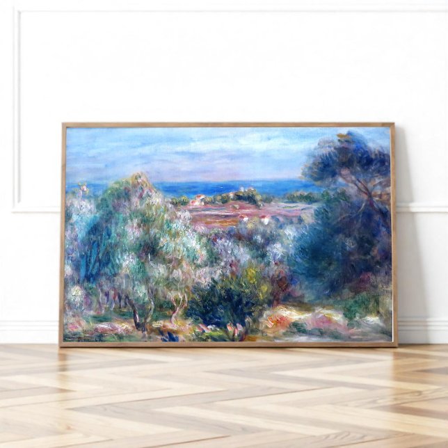 Affiche Vue mer par August Renoir (Créateur téléchargé)