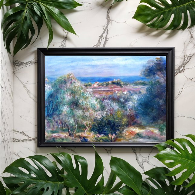 Affiche Vue mer par August Renoir (Créateur téléchargé)