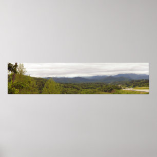 Affiche Vue panoramique de Blue Ridge à I-26 près de la fr