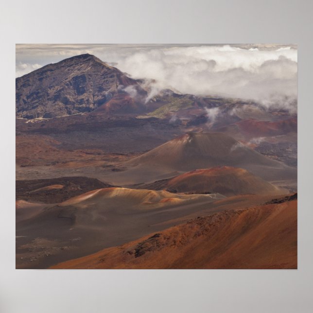 Affiche Vue panoramique de la montagne (Devant)