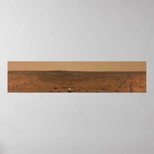 Affiche Vue panoramique de Mars 4