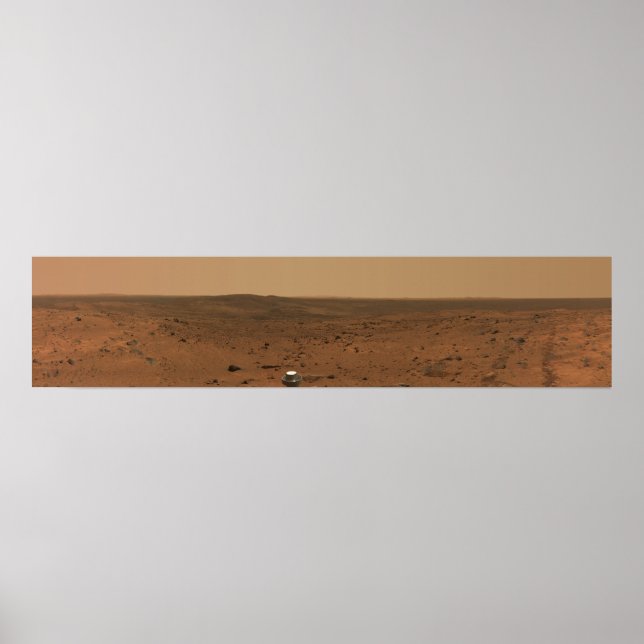 Affiche Vue panoramique de Mars 4 (Devant)