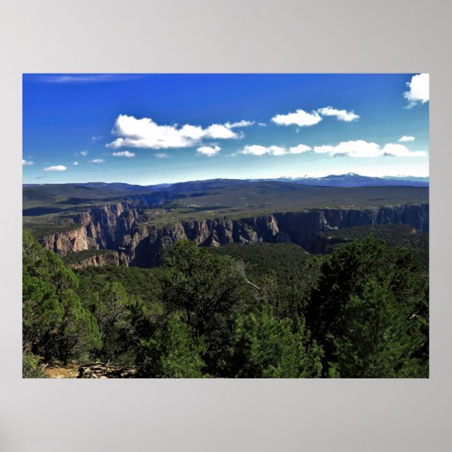 Affiche Vue sur Canyon (Devant)