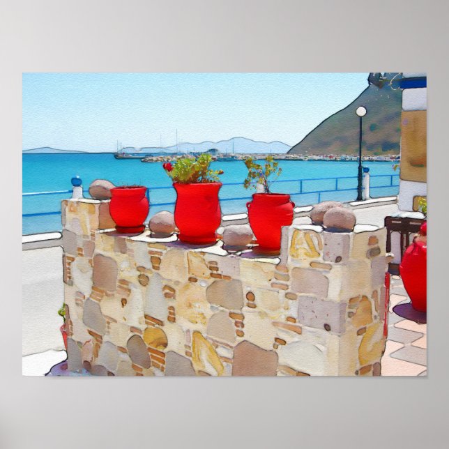 Affiche Vue sur la mer (Devant)