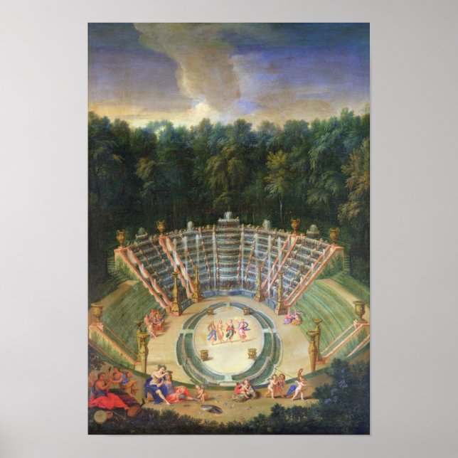 Affiche Vue sur la Salle de Bal (Devant)