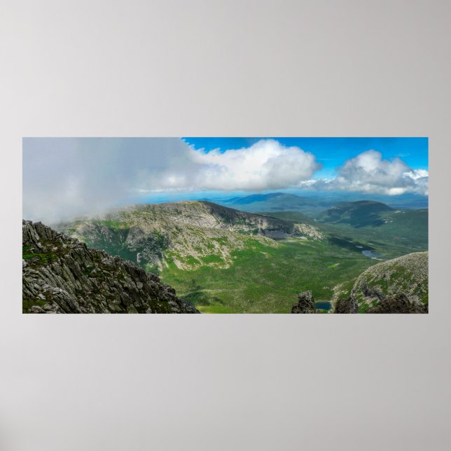 Affiche Vue sur le Bassin, Baxter State Park, Maine (Devant)