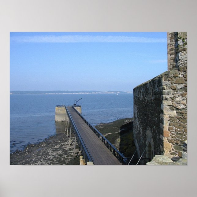 Affiche Vue sur le Forth depuis Blackness Castle, Écosse (Devant)