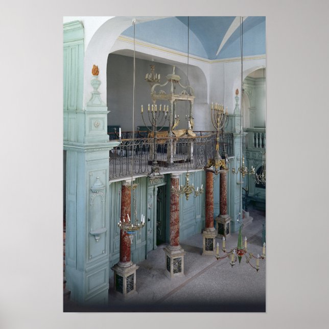 Affiche Vue sur l'intérieur du Cavaillon (Devant)