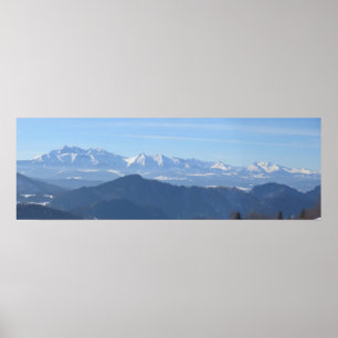 Affiche Vue sur Tatras de Beskids