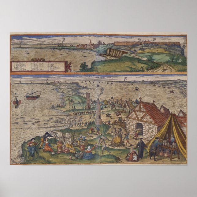 Affiche Vues de Cadiz (Devant)