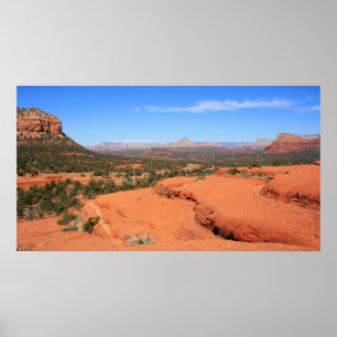 Affiche Vues de vallée de Sedona
