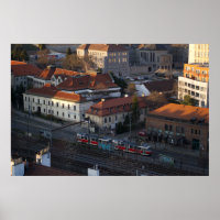 Vyšehrad View - Tramways, pistes et maisons histor