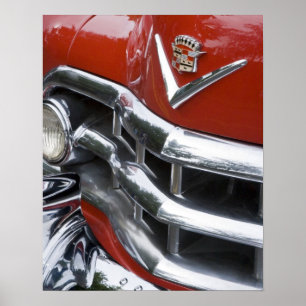 Affiche WA, Seattle, automobile américaine classique. 4