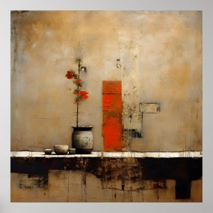 Affiche Wabi Sabi Art japonais