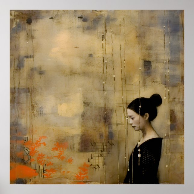 Affiche Wabi Sabi Art japonais (Devant)