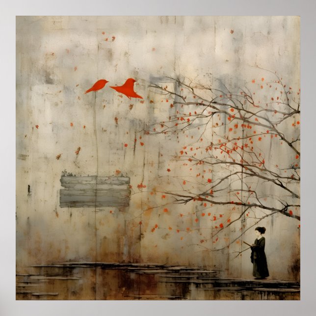 Affiche Wabi Sabi Art japonais (Devant)