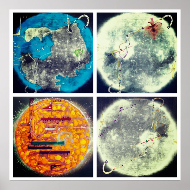 Affiche Wadada Leo Smith Ankhrasmation Imprimer (4 saisons (Devant)