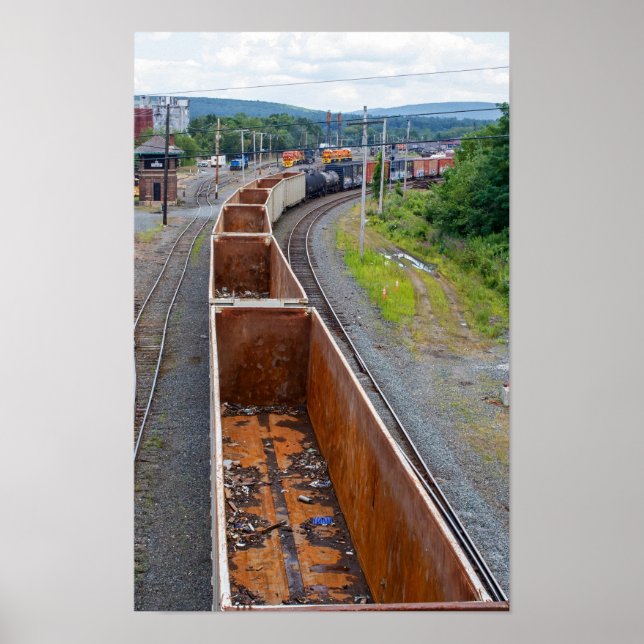 Affiche Wagons Vides (Devant)