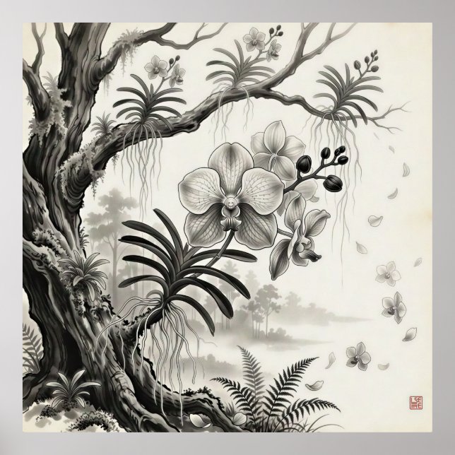 Affiche Waling-Waling — Reine Orchidée des Philippines Sum (Devant)