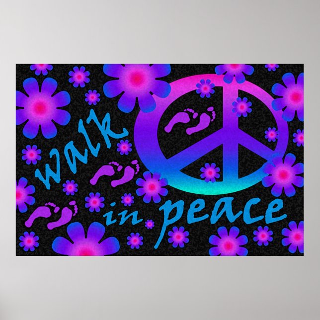 Affiche Walk in Peace (Devant)