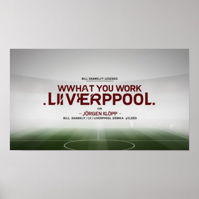 Affiche Wall Art Liverpool (Devant)